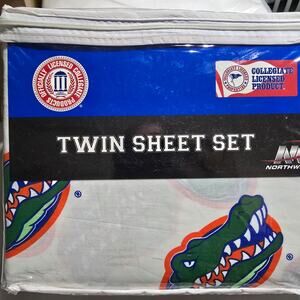 Florida Gators Twin Sheet Set The Northwest Company New